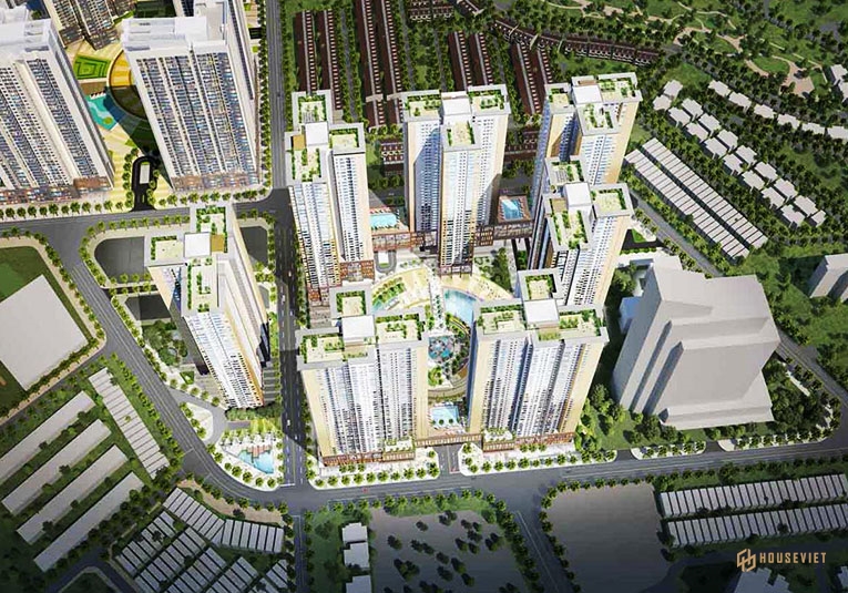 Mặt bằng dự án Opal Central Park Thuận An