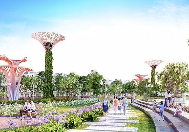 Công viên dự án Aster Garden Towers Thuận An