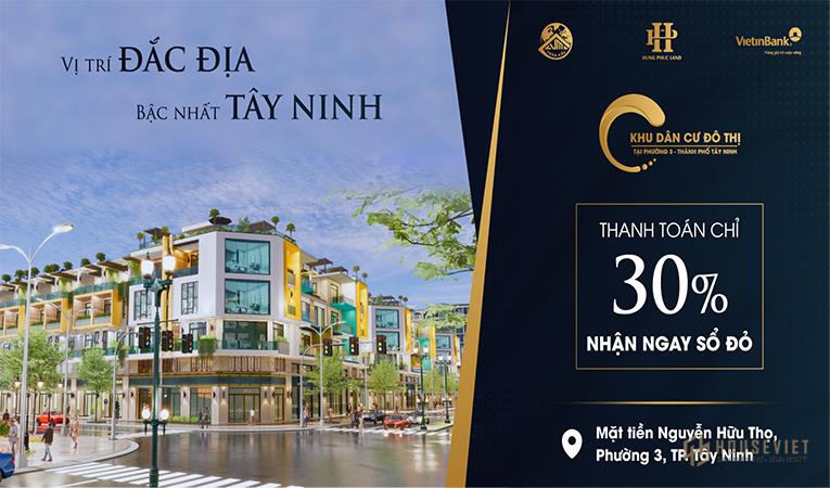 Khu dân cư đô thị Phường 3 Tây Ninh