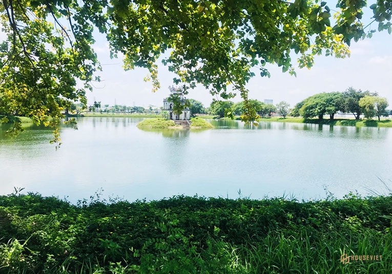 Hình ảnh thực tế của dự án Hồ Gươm Xanh - Thành phố Thuận An