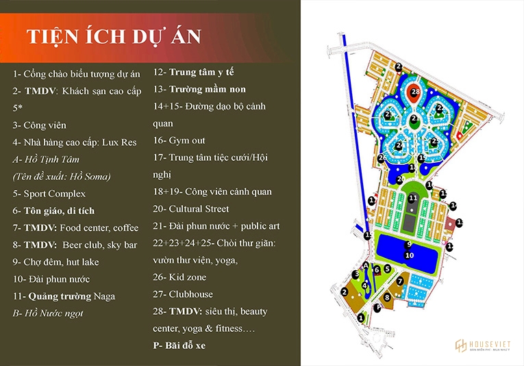 Tiện ích nội khu FLC Heritage Sóc Trăng