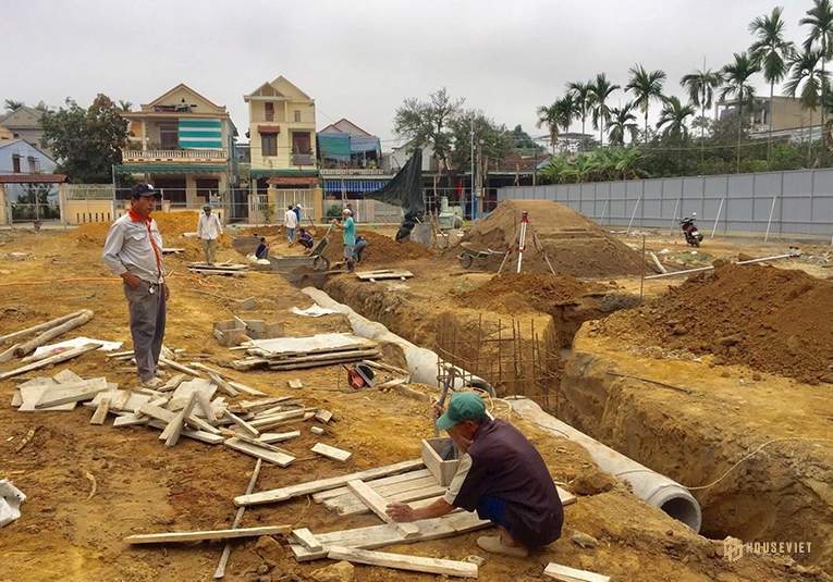 Tiến độ thi công dự án Vạn Xuân COmpound