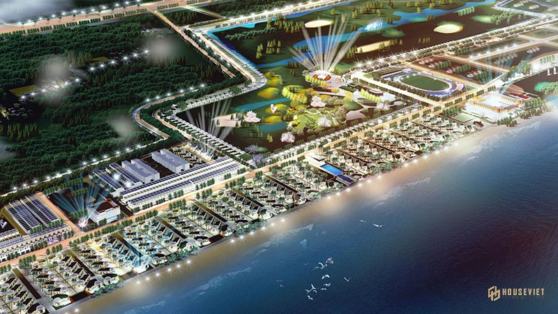 Dự án Hoa Tiên Paradise Hà Tĩnh Quy mô 121,2HA với 1.500 tỉ vốn đầu tư