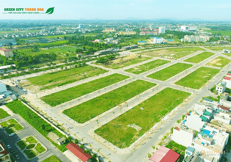 Hình ảnh thực tế dự án Green City Thanh Hóa